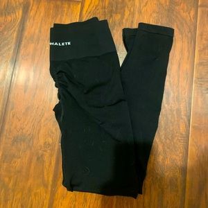 Never worn alphalete amplify black leggings in L